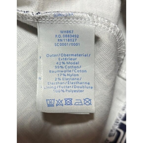 Boden Women's Sleeveless V-Neck‎ Dress US 16L Geometric Print Casual Summer - Picture 4 of 5